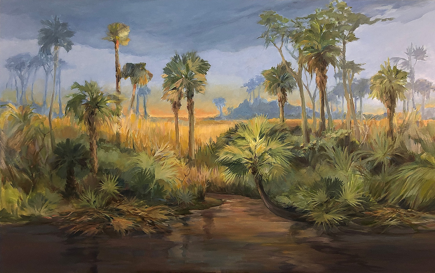 Everglades hammock | 40x58 oil on Canvas